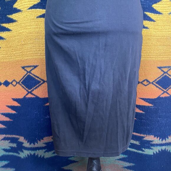 Isabel De Pedro Pencil Midi Dress. Silk Appliqué. Cotton Blend. Size 8. Boho. - Picture 10 of 16